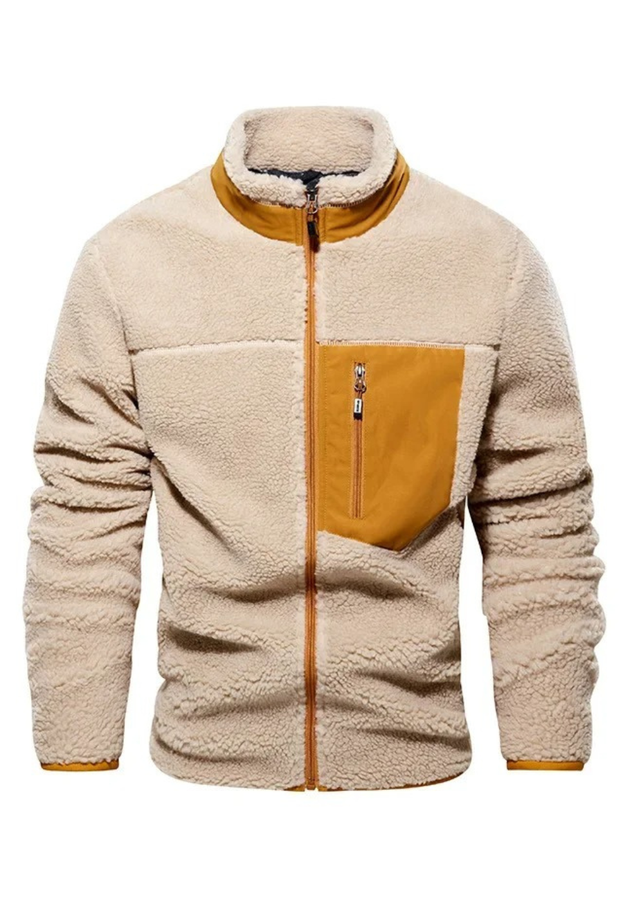 Veste Zéro Restriction Homme Extra Large Beige Coupe-Vent Veste Zéro Restriction Homme Extra Large Beige Coupe-Vent