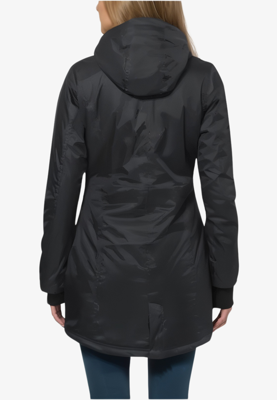Parka Femme Imperméable avec Capuche
