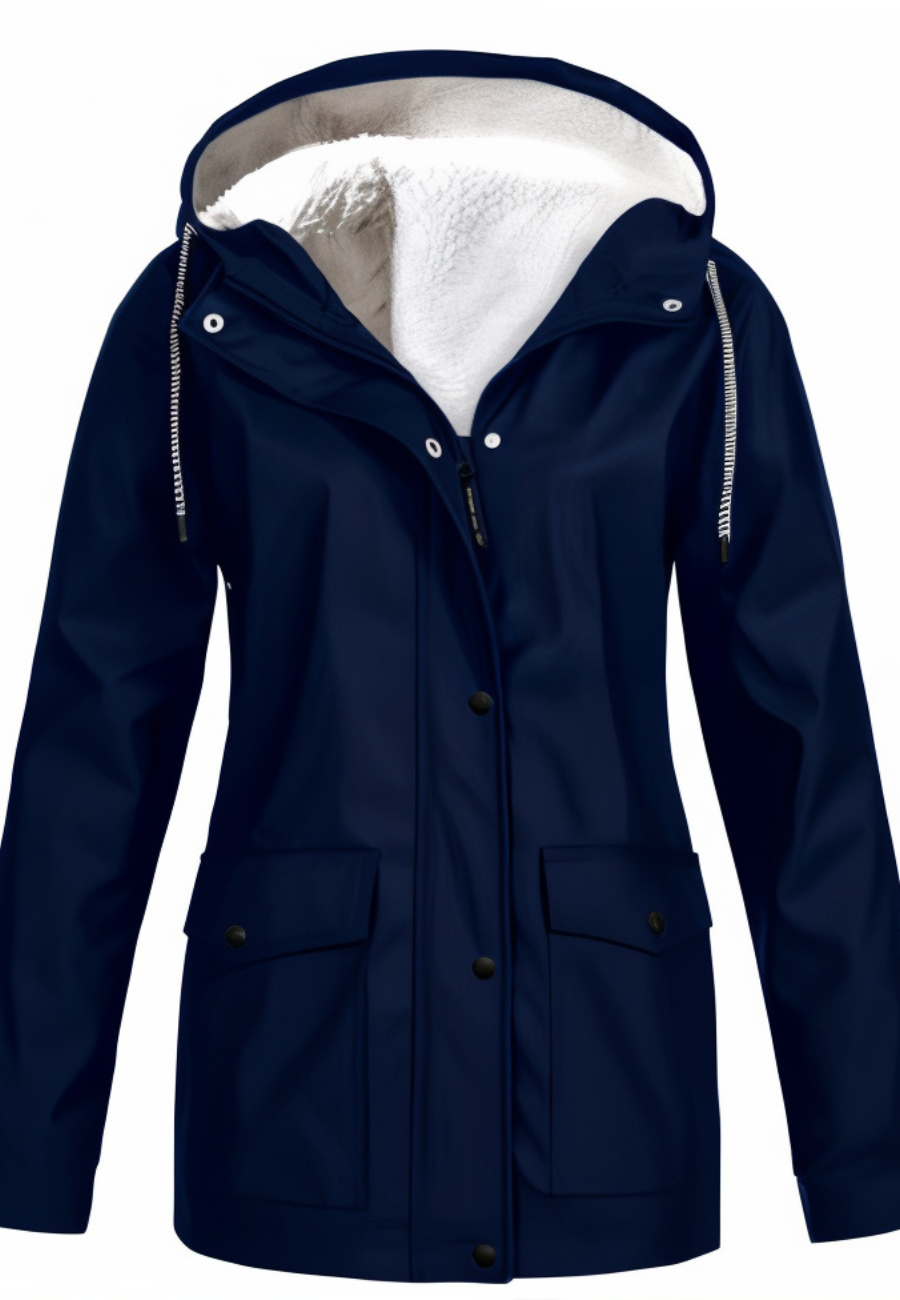 Veste imperméable polaire femme