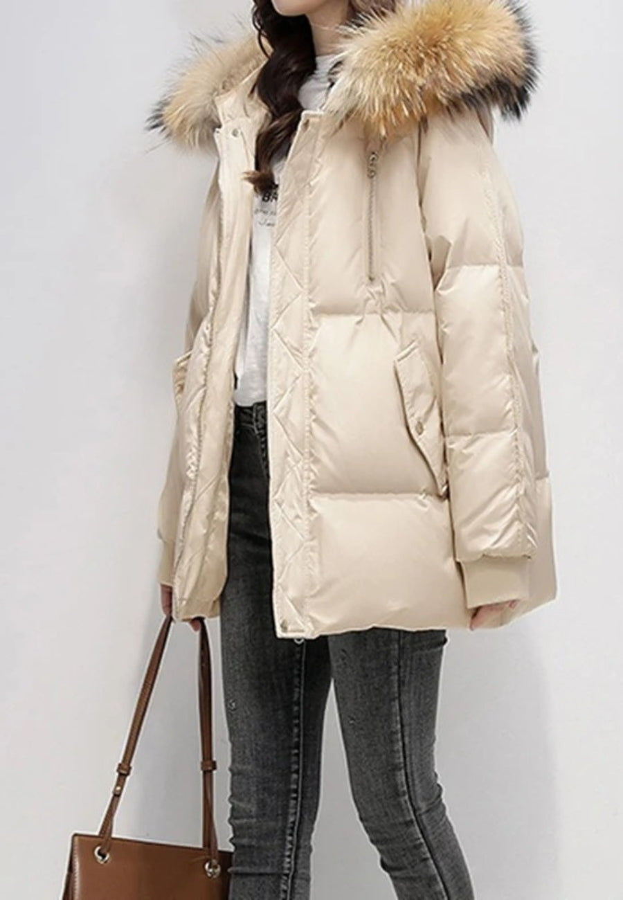 Doudoune oversize femme