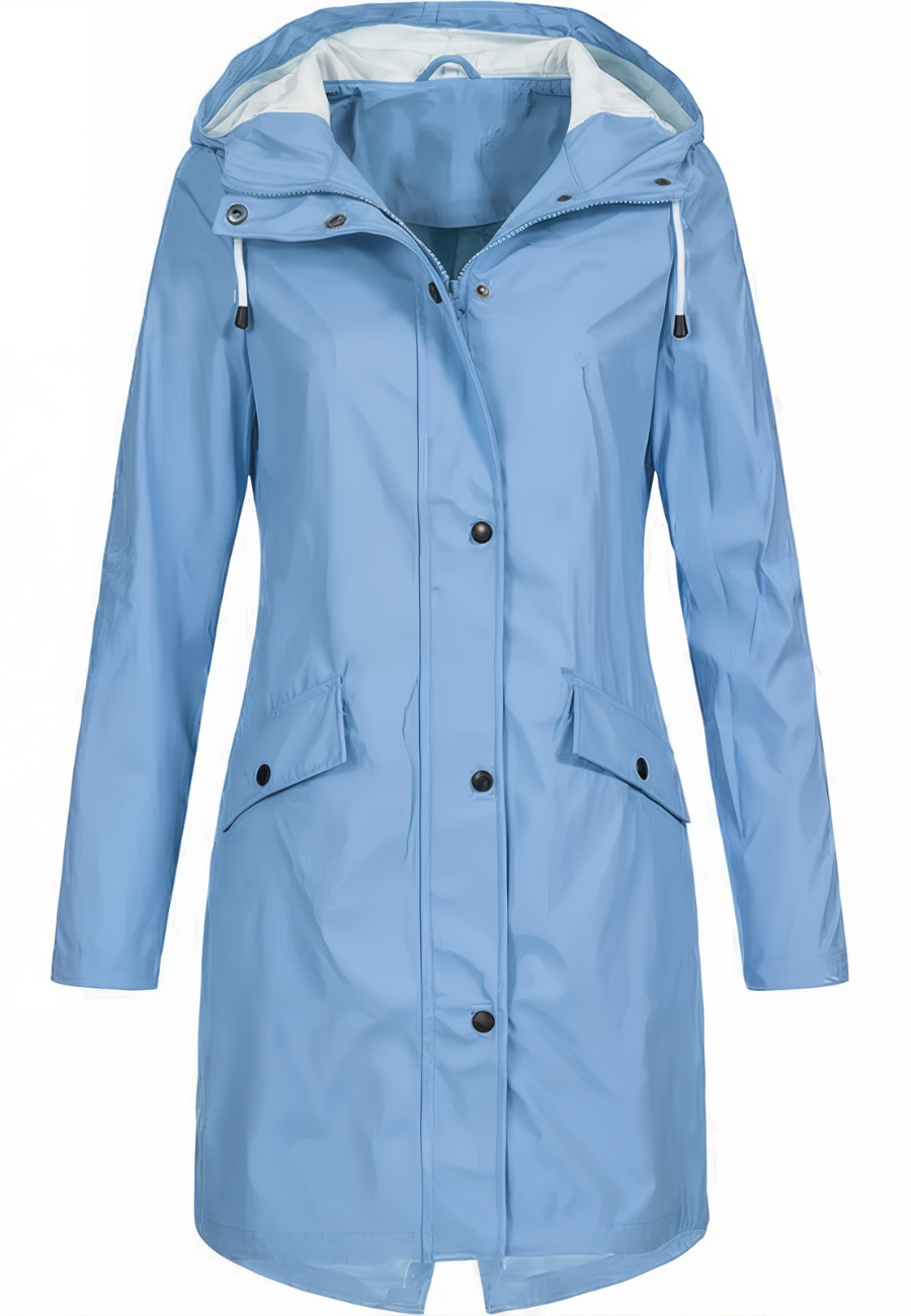 Veste femme impermeable capuche