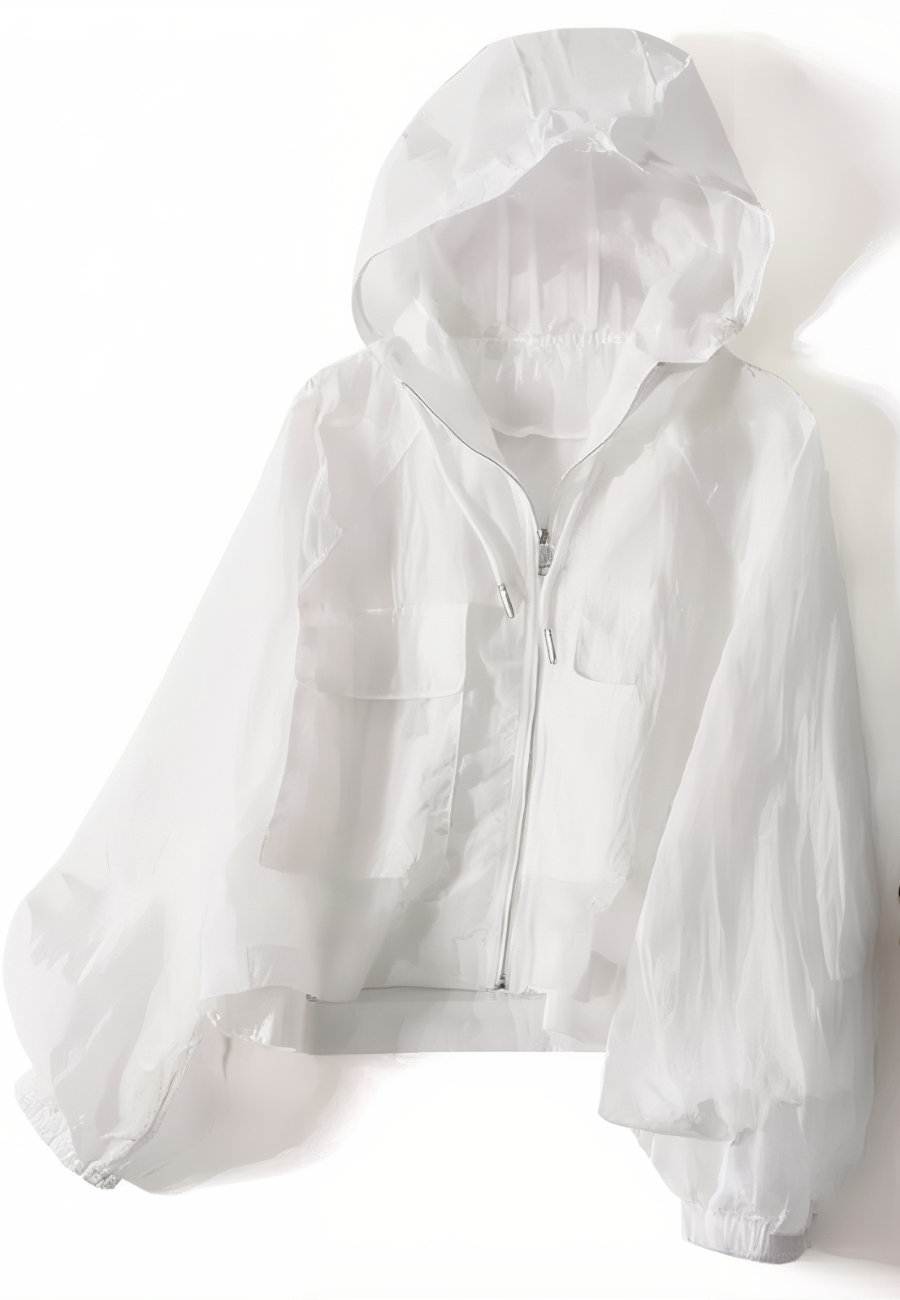 Veste de pluie impermeable femme