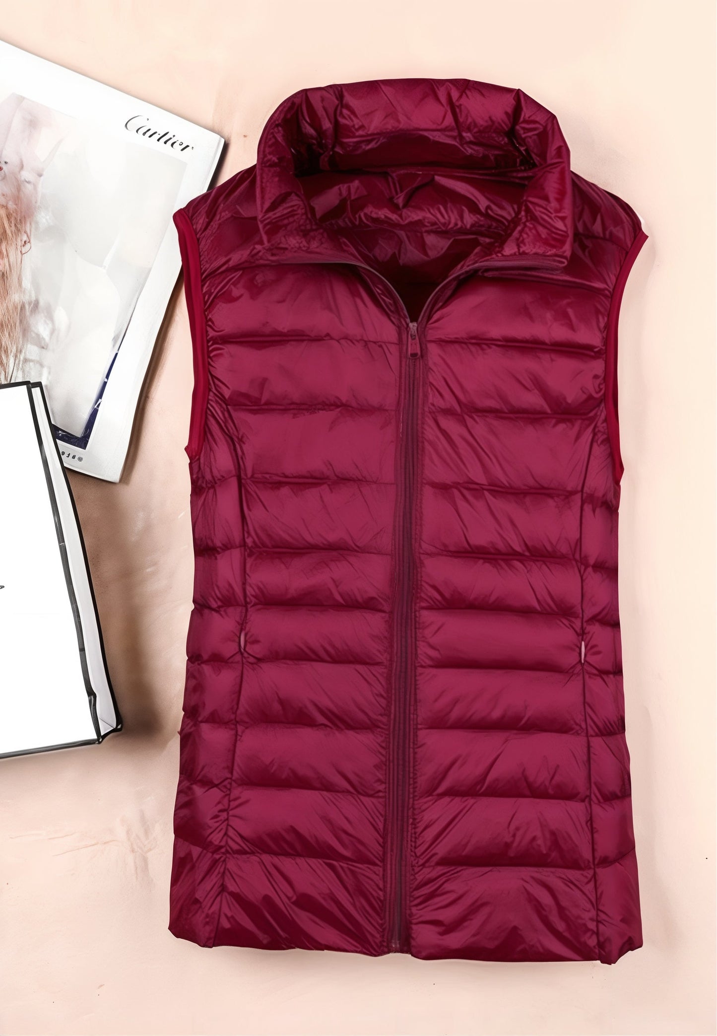 Gilet sans manche matelassée femme