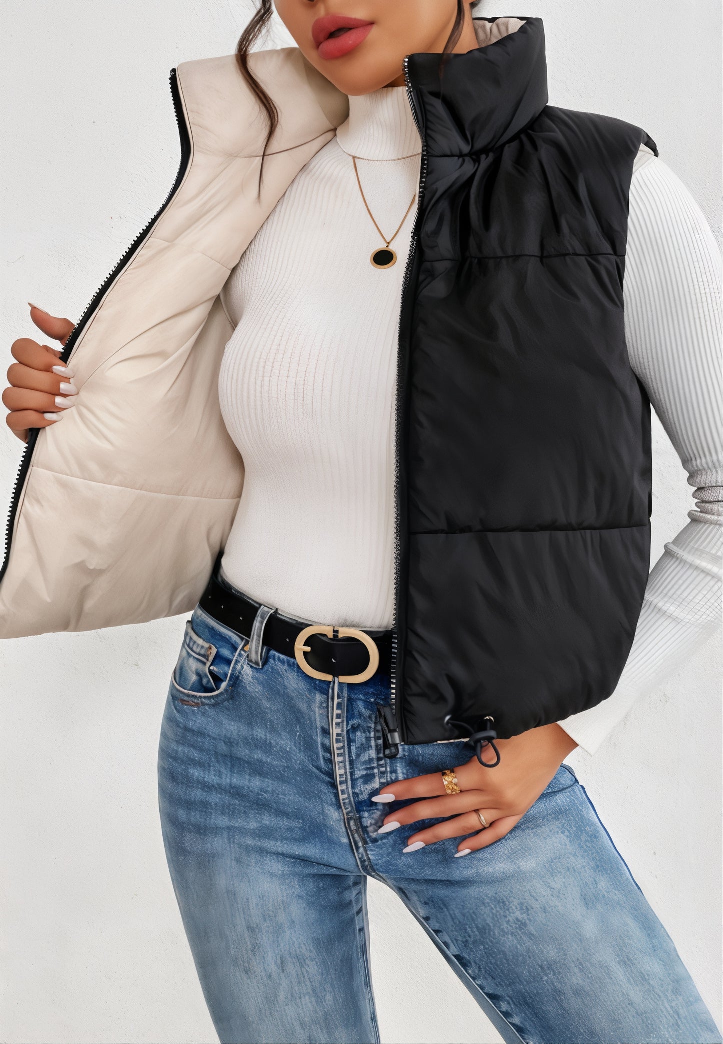 Veste sans manche femme