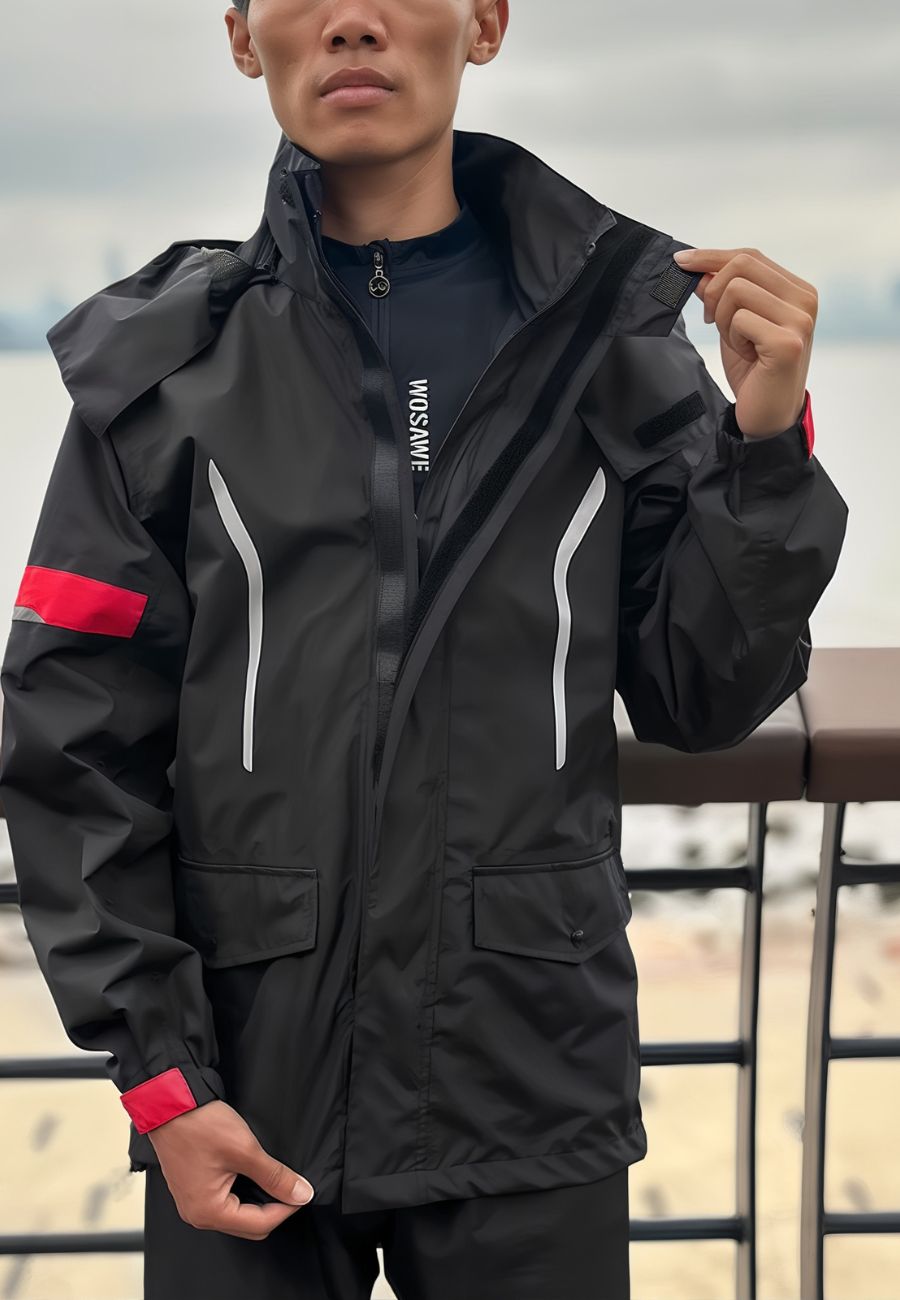 Veste impermeable velo homme