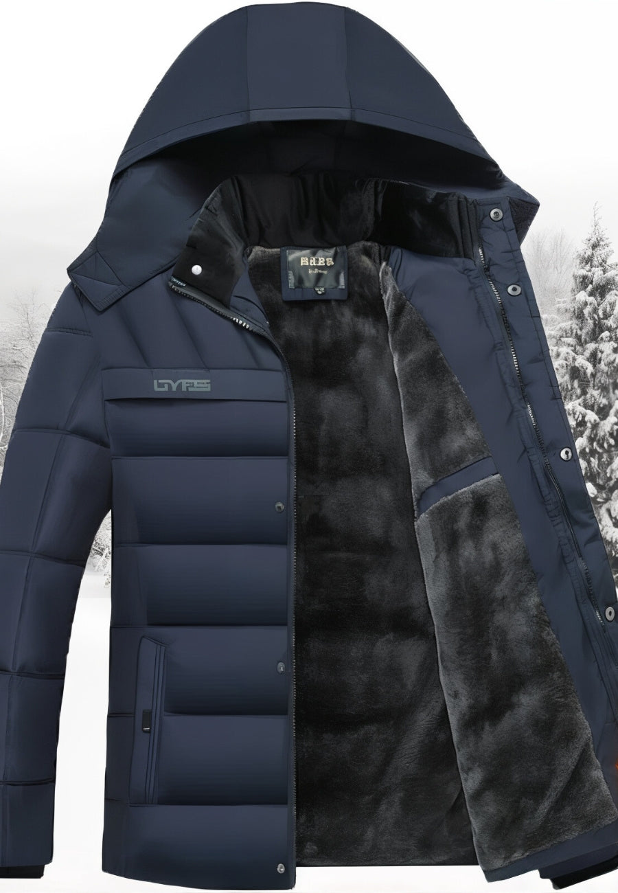 Veste chaude impermeable homme