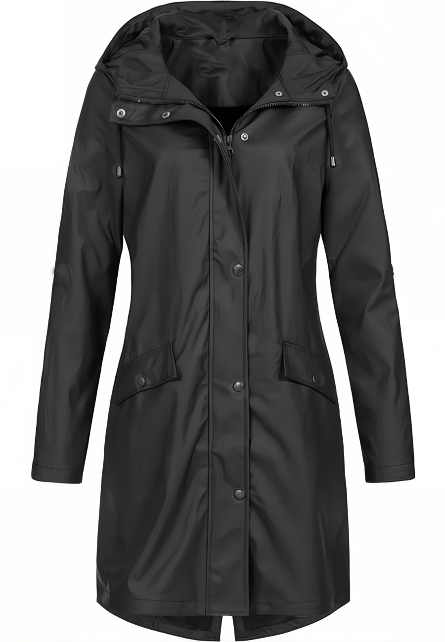 Veste femme impermeable capuche