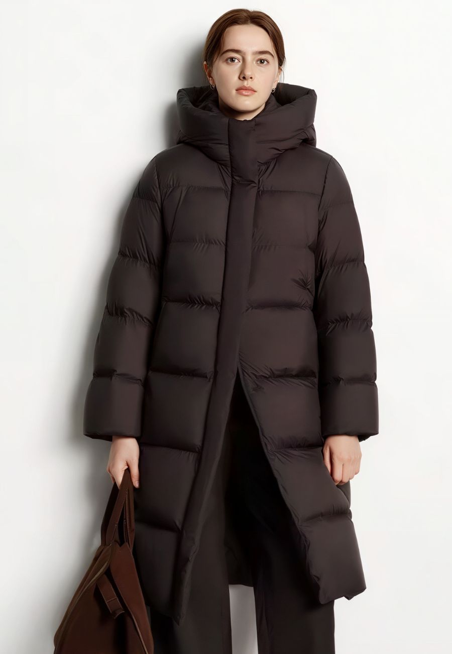 Doudoune longue imperméable