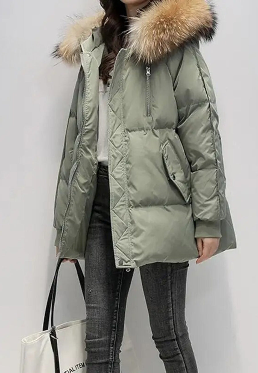 Doudoune oversize femme