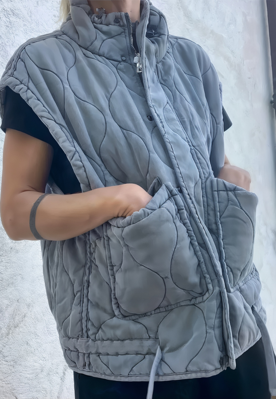 Gilet sans manche tendance