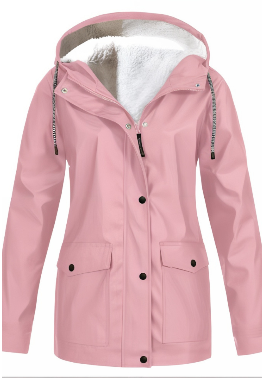 Veste imperméable polaire femme