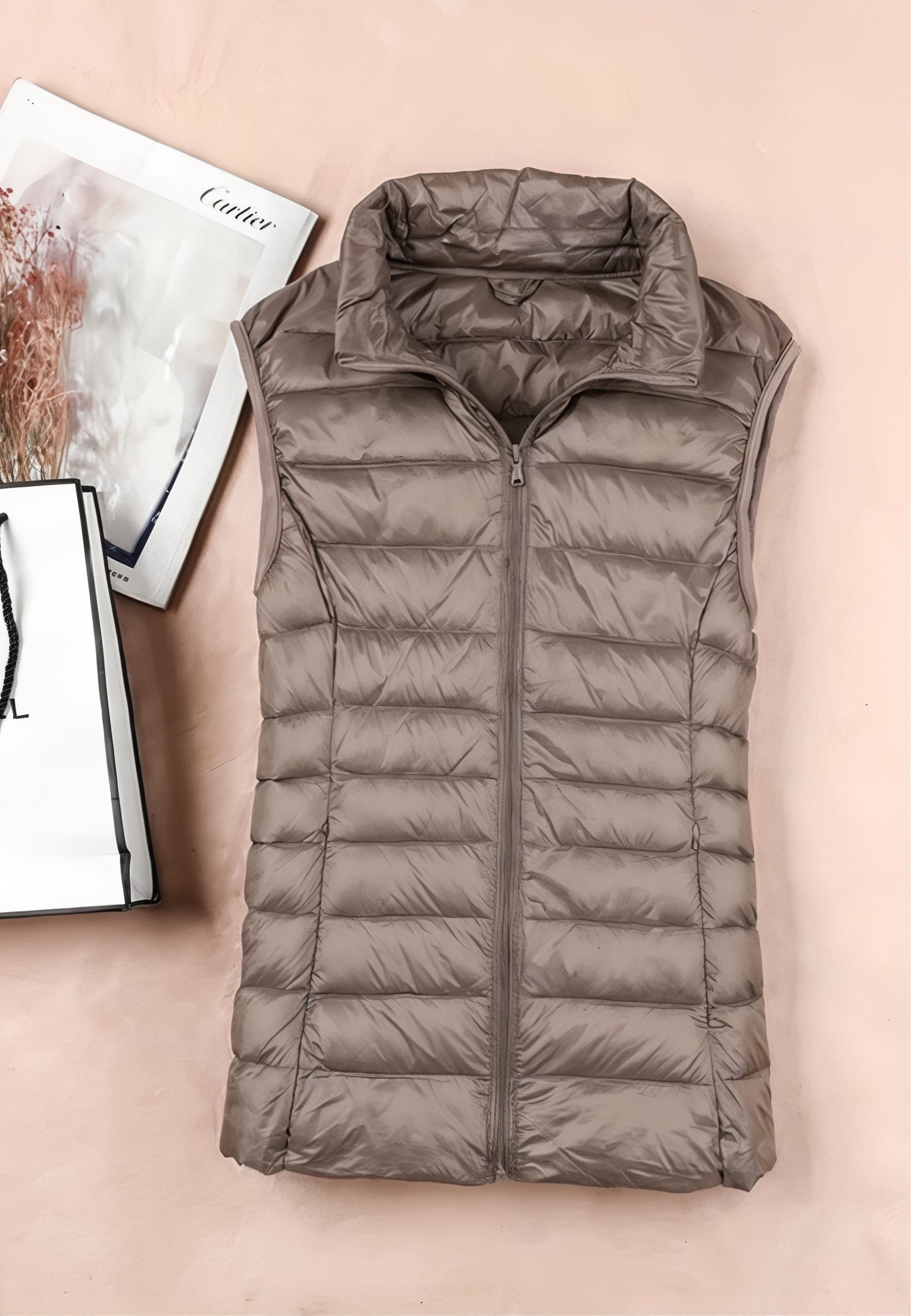 Gilet sans manche matelassée femme