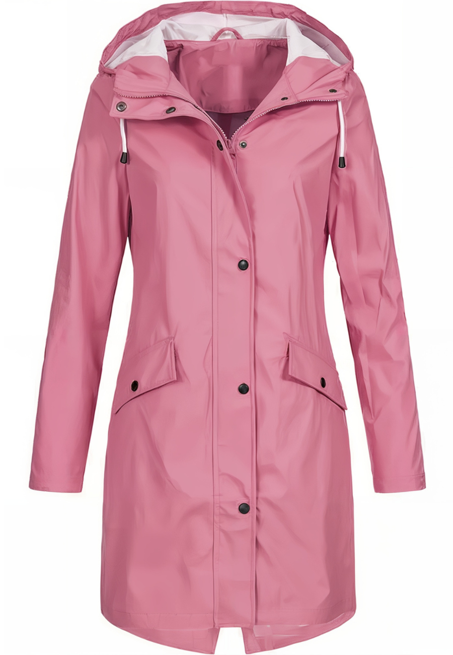 Veste femme impermeable capuche