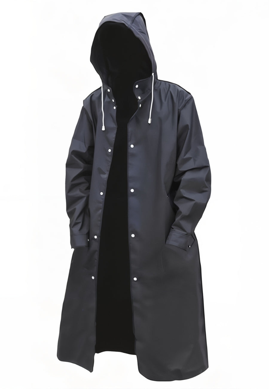 Veste imperméable très long pour homme