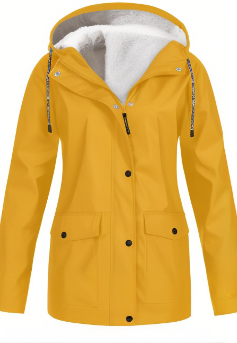 Veste imperméable polaire femme