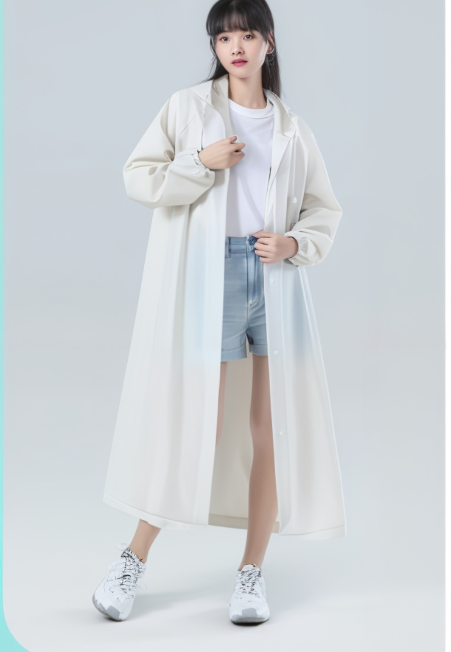 Veste impermeable grande taille femme