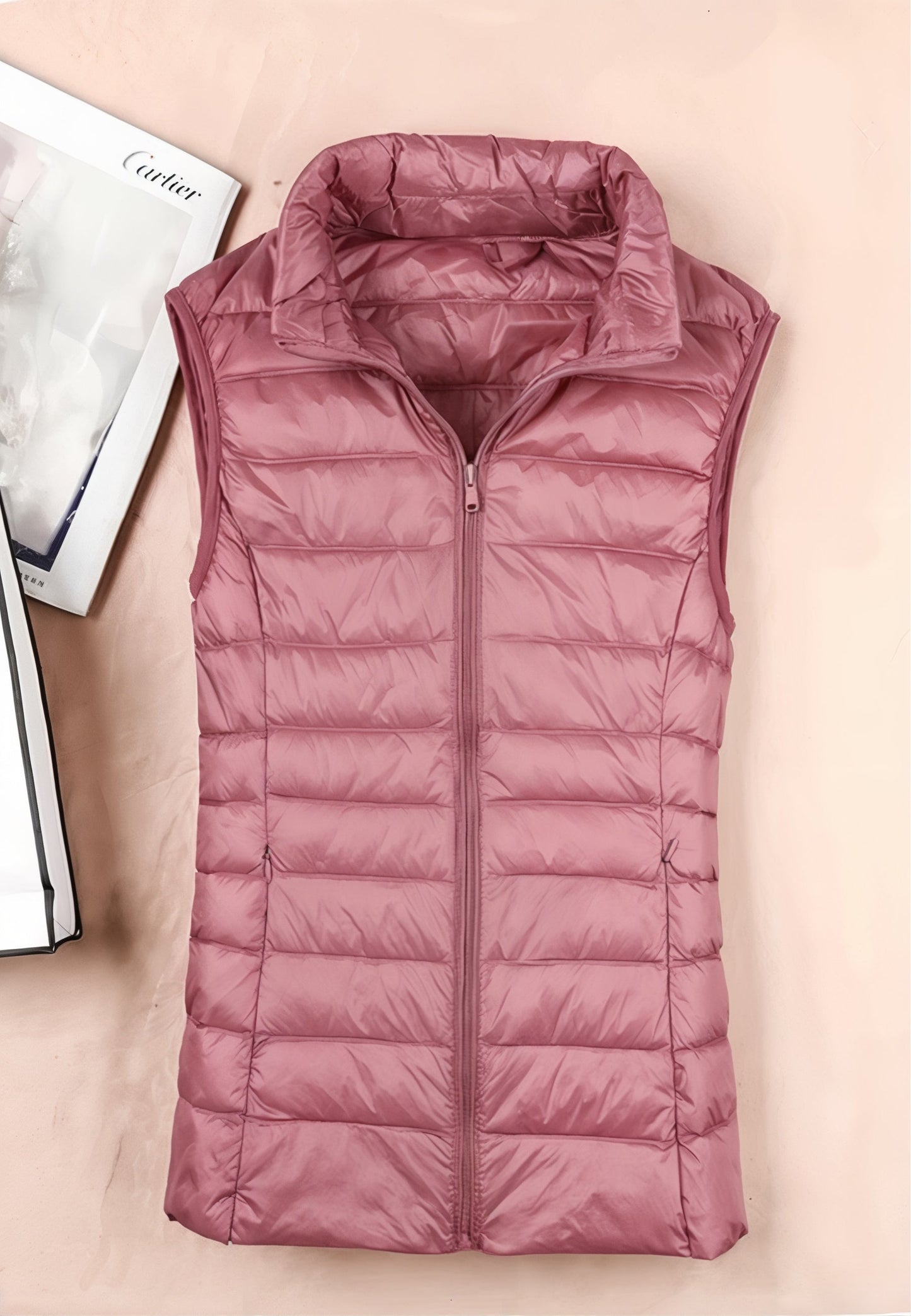 Gilet sans manche matelassée femme