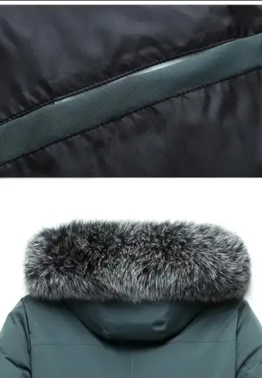Parka homme gris