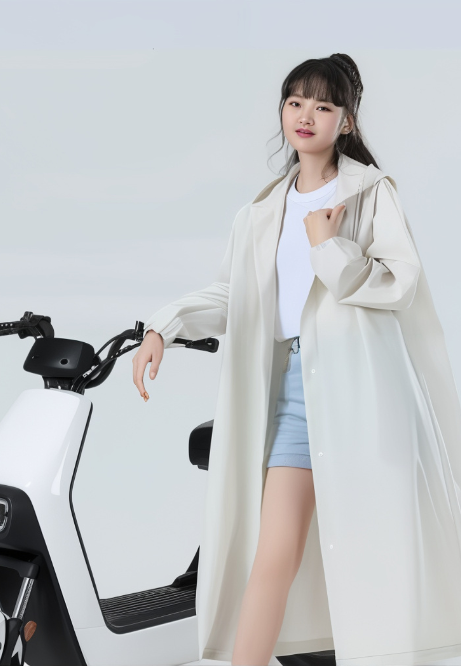 Veste impermeable grande taille femme