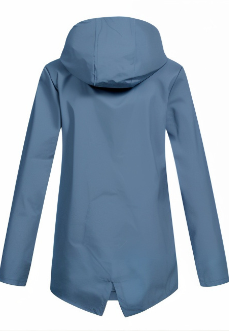 Veste imperméable femme bleu