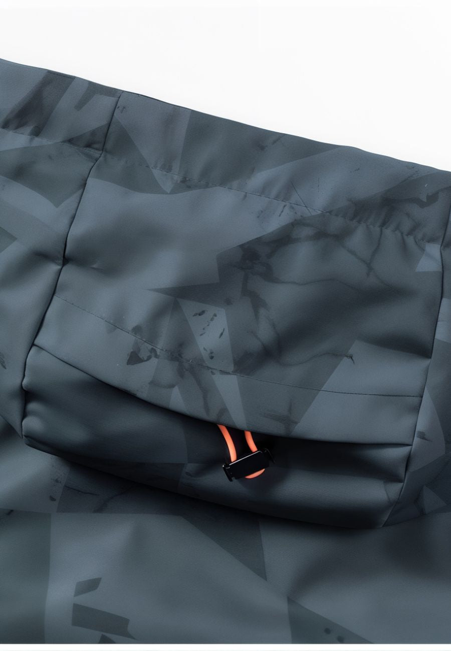 Parka Camouflage Mi Longue pour Homme