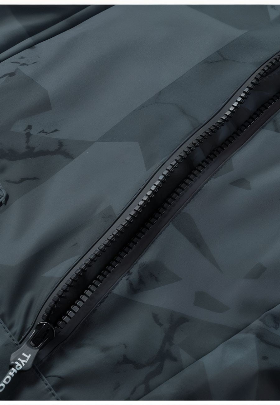 Parka Camouflage Mi Longue pour Homme