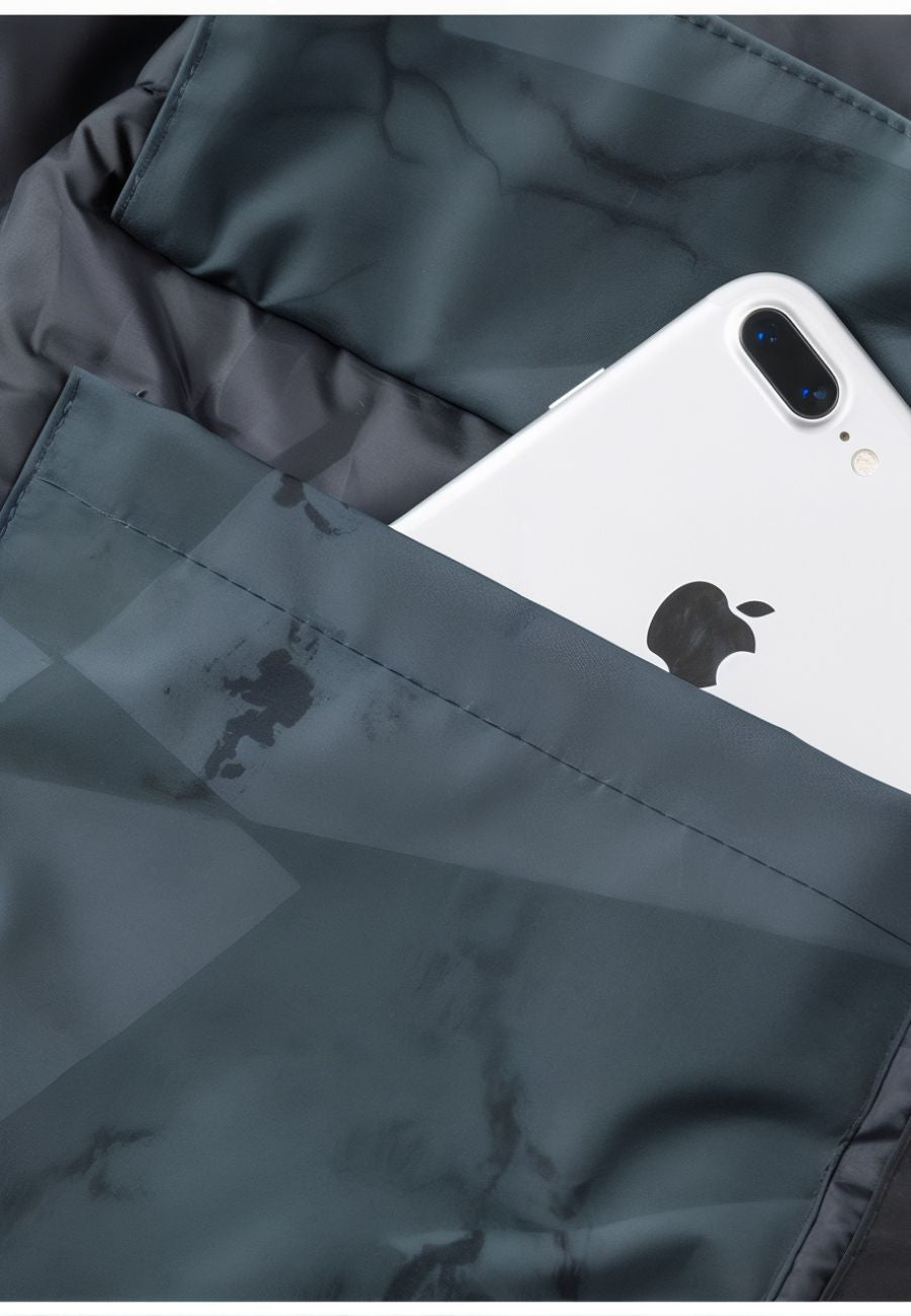 Parka Camouflage Mi Longue pour Homme