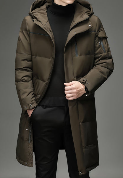 Doudoune longue hiver homme