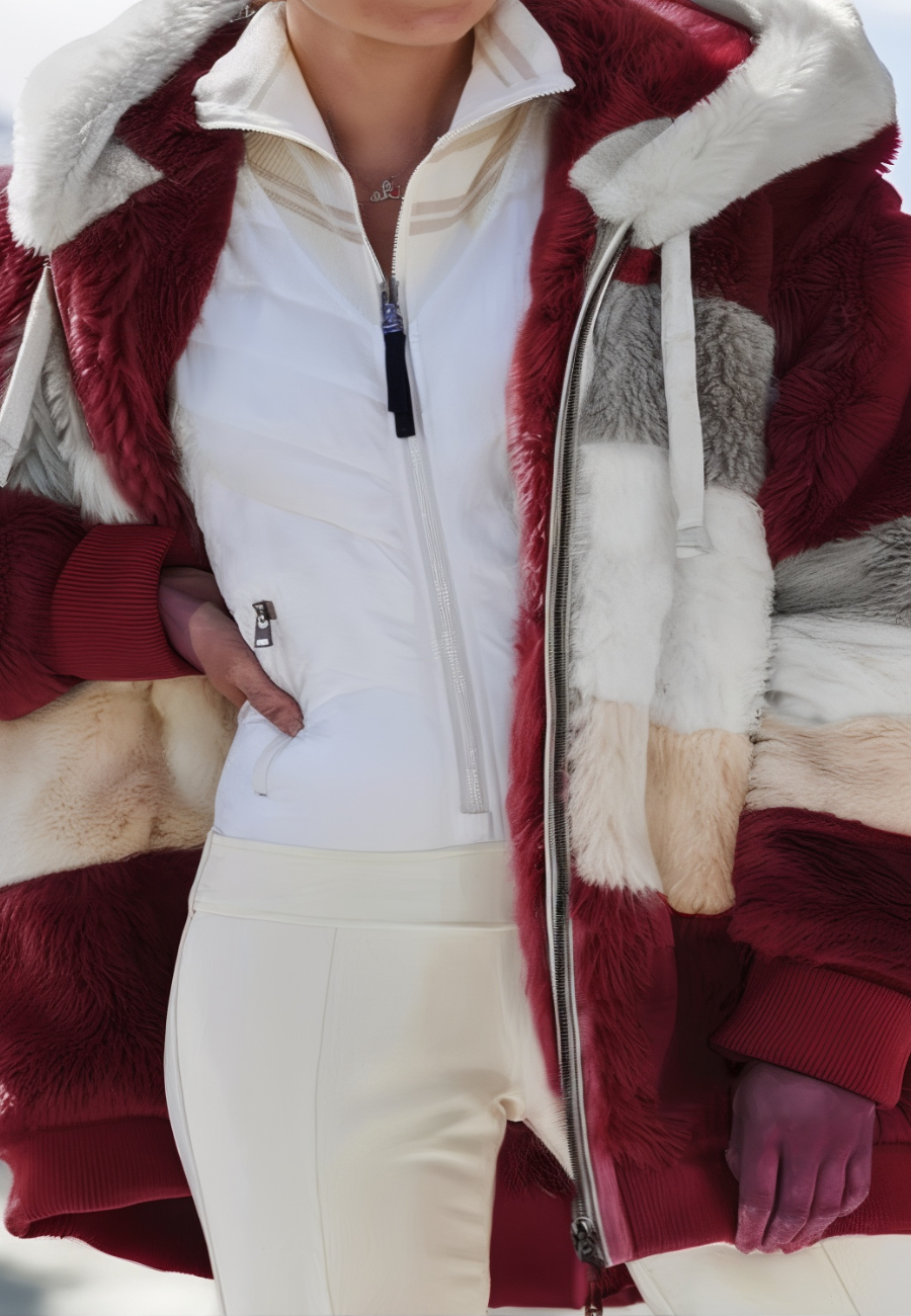 Veste polaire chaude femme