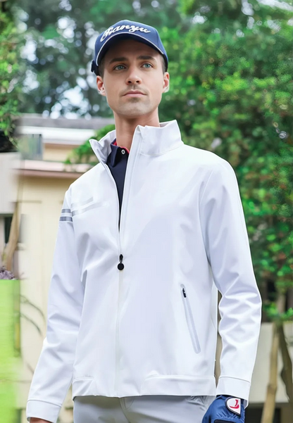 Veste golf impermeable homme