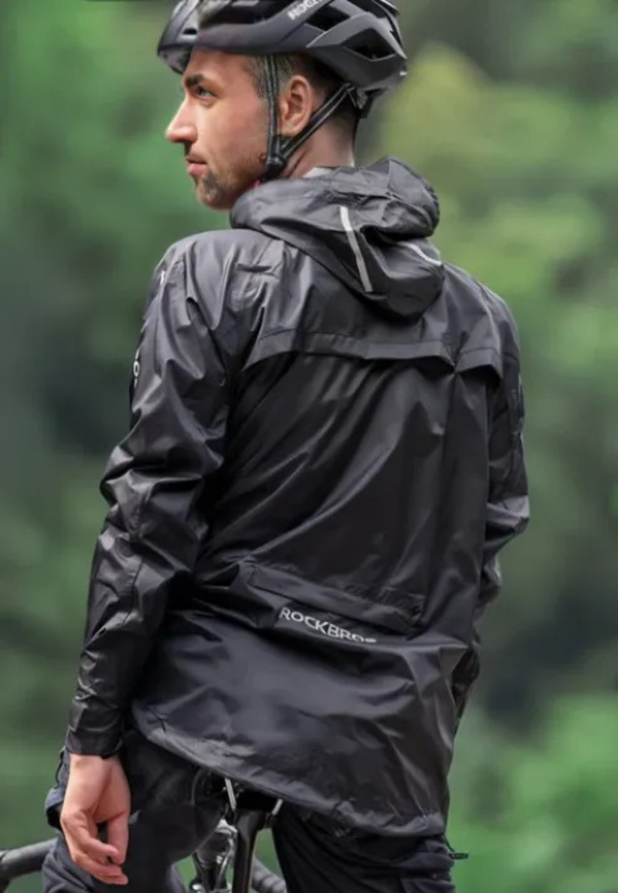 Veste impermeable cycliste homme