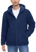 Veste polaire capuche homme