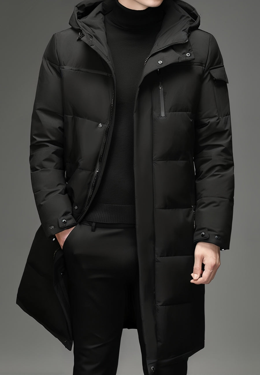 Doudoune longue hiver homme