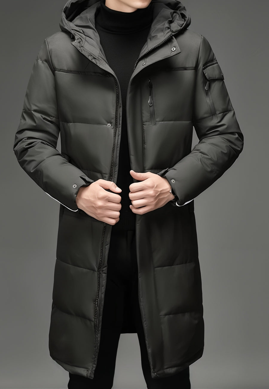 Doudoune longue hiver homme