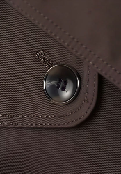 Veste marron ceintré