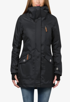 Parka Femme Imperméable avec Capuche