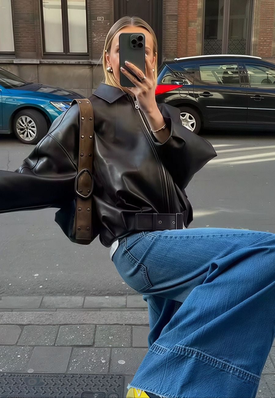Blouson similicuir