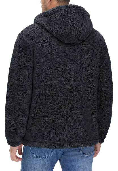 Veste polaire capuche homme