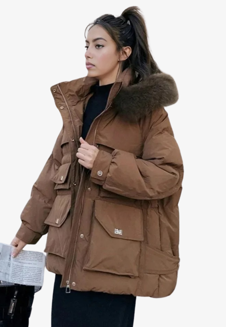 Parka Fourrure Blanche