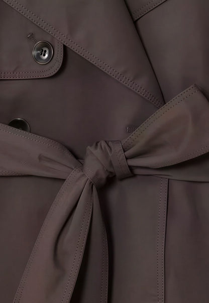 Veste marron ceintré