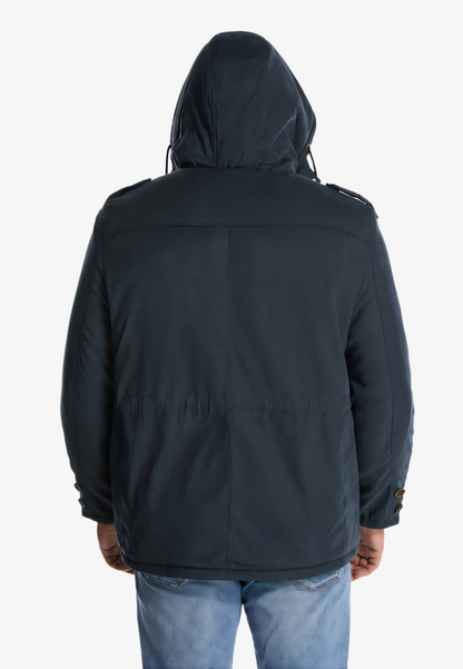 Parka bleu marine pour homme