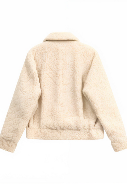 Veste polaire sherpa femme