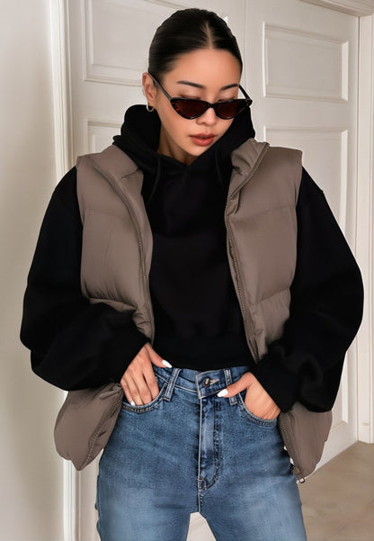 Gilet sans manche femme