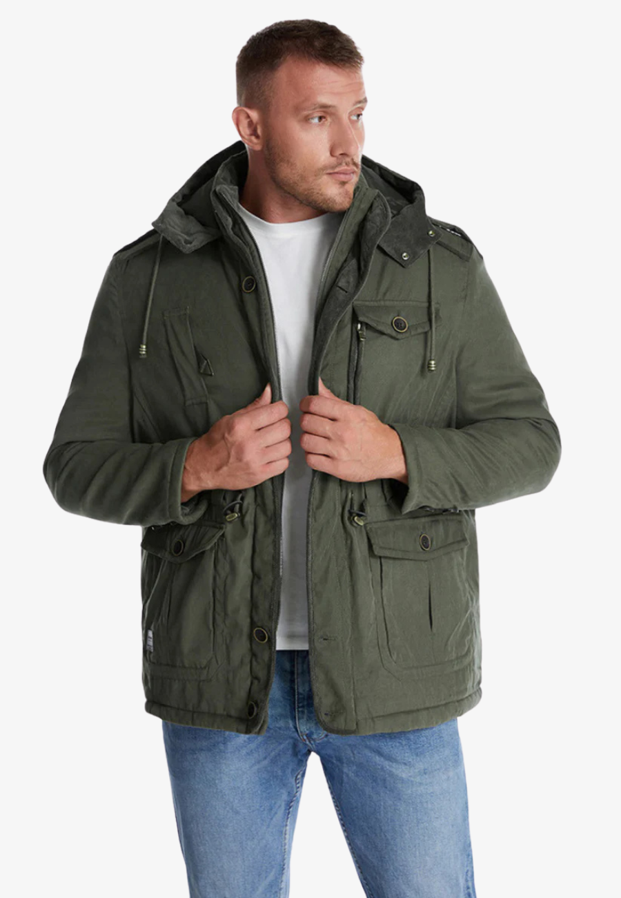 Parka courte homme