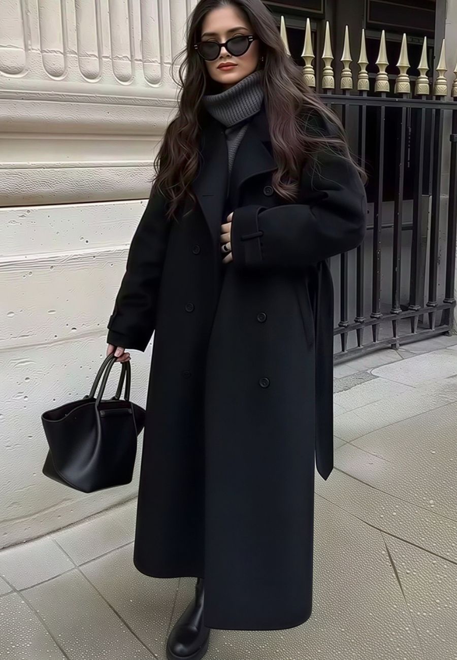 Trench long doux