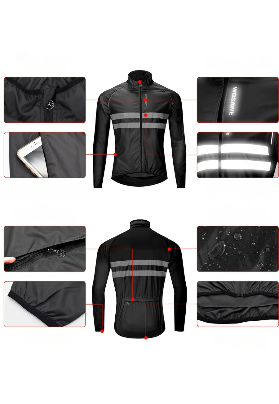 Veste running homme impermeable