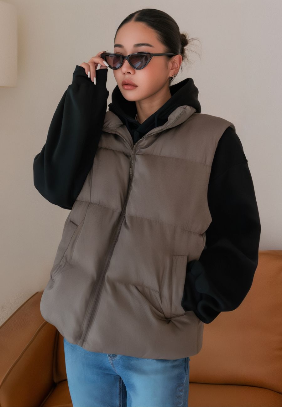 Gilet sans manche femme