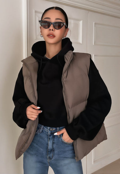 Gilet sans manche femme