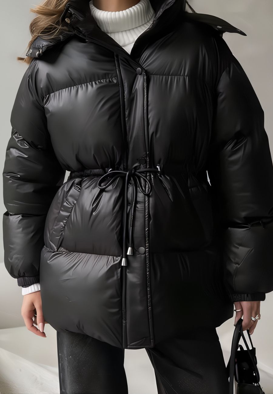 Doudoune chaude femme imperméable avec capuche