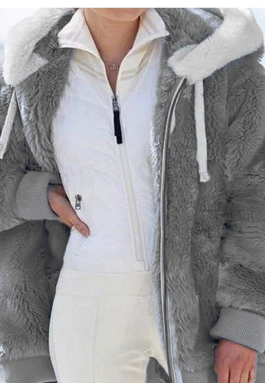 Veste polaire zippée femme